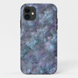 Abstrakter lila aquamariner Quarzgranit Case-Mate iPhone Hülle