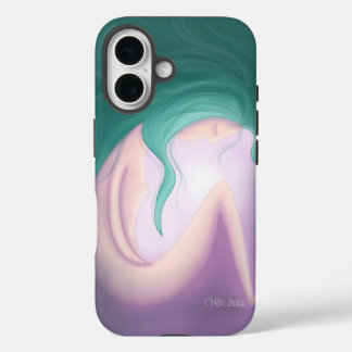 Abstrakter Lila Art Phone Case
