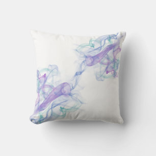 Abstrakter Lila Haze Kissen