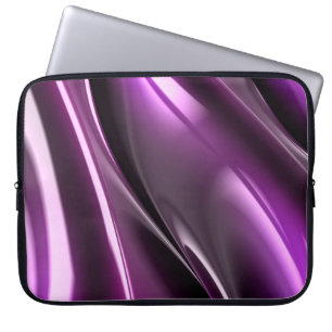 Abstrakter Lila Neopren-Laptop-Sieb 15'' Laptopschutzhülle