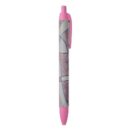 Abstrakter lila Stift