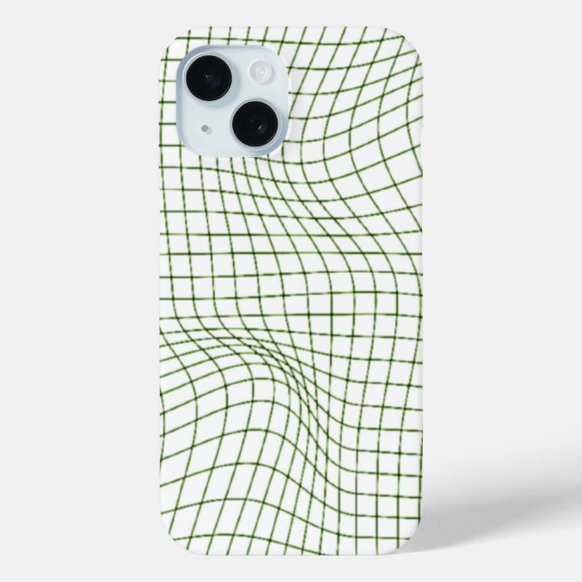 Abstrakter Line-Art-iPhone-15-Case Case-Mate iPhone Hülle (Rückseite)