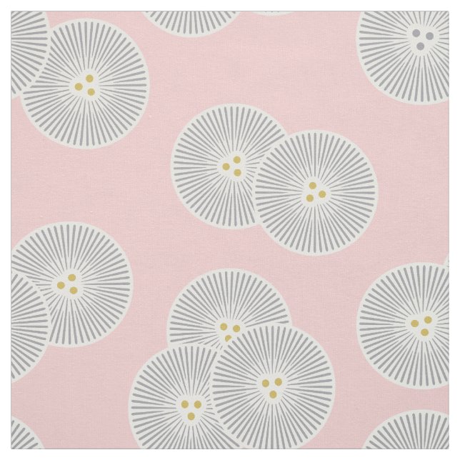 Abstrakter Löwenzahn Stoff (Muster)