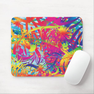 Abstrakter Magischer Garten-Mauspad Mousepad