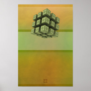 Abstrakter Magnetismus 04 Mod 01 : Anfängergeist Poster