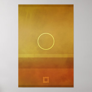 Abstrakter Magnetismus 05 Poster