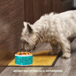 Abstrakter Mais Napf