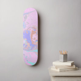 Abstrakter Marmor Skateboard