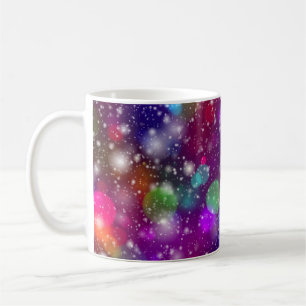 Abstrakter mehrfarbiger Bokeh-Hintergrund-25363 Kaffeetasse