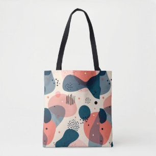 Abstrakter Mid-Century-Modern-Stil Tasche