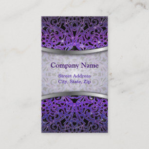 Abstrakter mit Blumenhintergrund der Visitenkarte