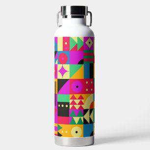Abstrakter moderner Garten Trinkflasche