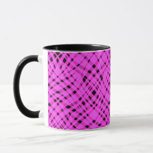 Abstrakter moderner geometrischer heller Streifend Tasse