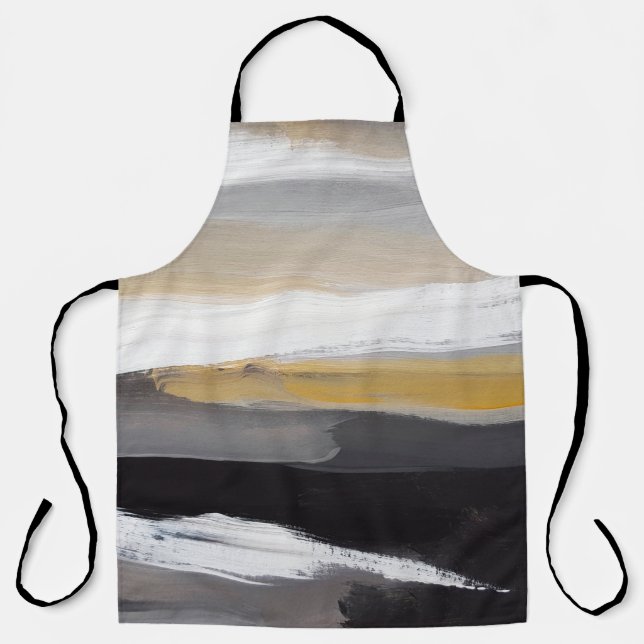 Abstrakter moderner Malhintergrund. Moderne Kunst  Schürze (Vorderseite)