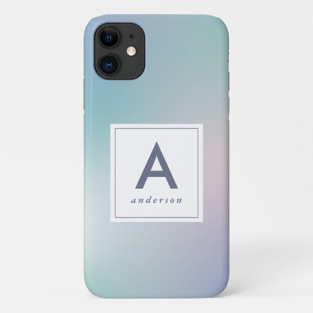 Abstrakter moderner Regenbogenverlauf Case-Mate iPhone Hülle (Rückseite)