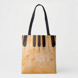 Abstrakter Musik Hintergrund - Keyboard und musika Tasche