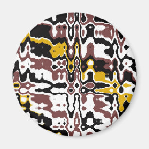 Abstrakter Muster-Magnet Magnet