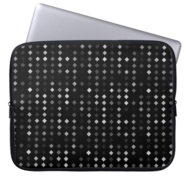 Abstrakter nahtloser Musterhintergrund mit multico Laptopschutzhülle (Vorderseite)