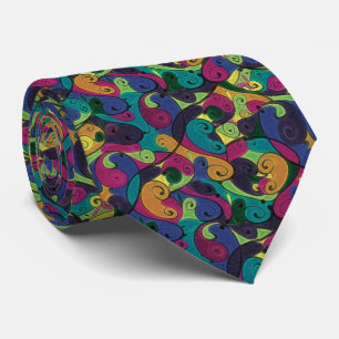 Abstrakter Necktie Krawatte