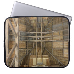 Abstrakter Notebook-Sieb auf der Dachterrasse Laptopschutzhülle