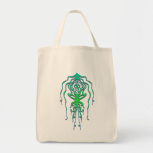 Abstrakter Octopus Tribal Tintenfisch Tattoo Desig Tragetasche