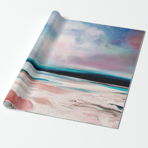 Abstrakter Öltexturhintergrund. Farbe auf Leinwand Geschenkpapier
