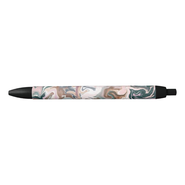Abstrakter Pen aus Marmor - Stilvoll modern Kugelschreiber (Vorderseite)