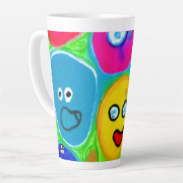 Abstrakter Pet Rock Milchtasse