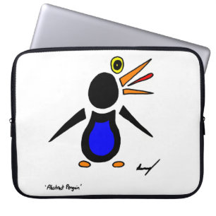 Abstrakter Pinguin Laptop-Sieb Laptopschutzhülle