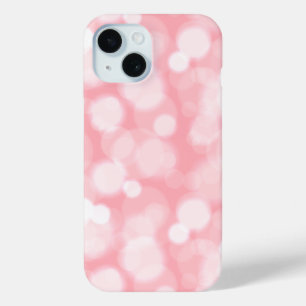 Abstrakter Pink Bokeh Fairy Light Phone Case