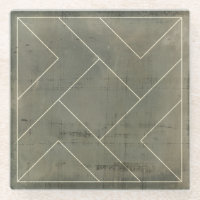 Abstrakter Plan mit geometrischen Formen