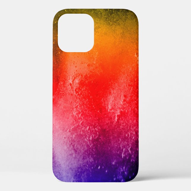 Abstrakter pulverförmiger Hintergrund, Freeze Case-Mate iPhone Hülle (Rückseite)