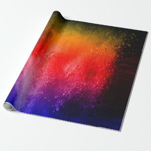 Abstrakter pulverförmiger Hintergrund, Freeze Geschenkpapier