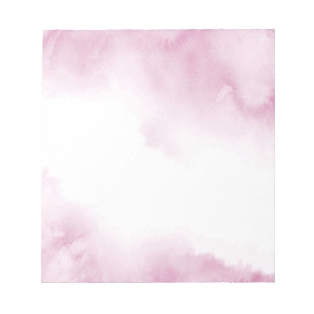 Abstrakter Rahmen mit rosa Farbe Notizblock (Vorderseite)