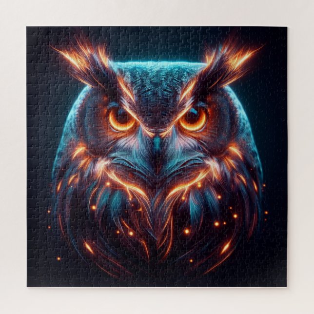 Abstrakter Raubvogel, Federwild (Vertikal)