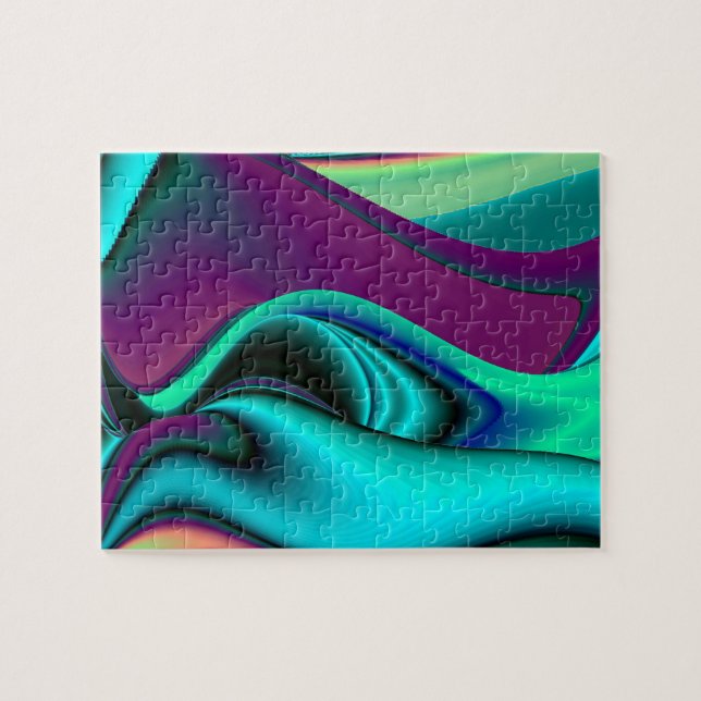 abstrakter Regenbogen (Horizontal)