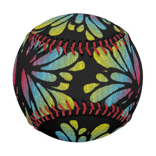 Abstrakter Regenbogen Baseball