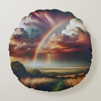 Abstrakter Regenbogen Kissen 🌈 ✨
