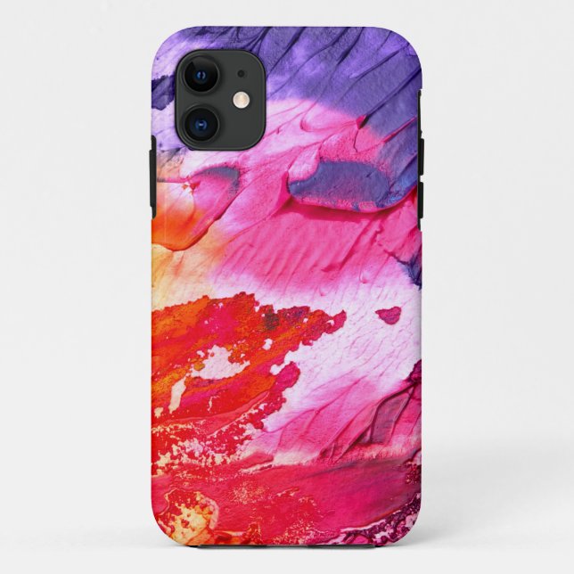 abstrakter Regenbogengehäuse Case-Mate iPhone Hülle (Rückseite)