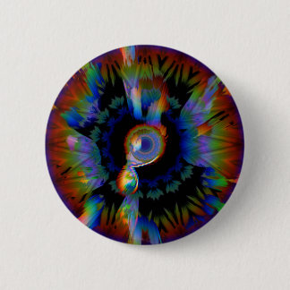 Abstrakter Regenbogenknopf Button