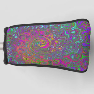 Abstrakter Retro-Flüssig-Swirl, schlaff Golf Headcover