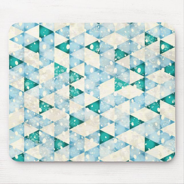 Abstrakter Retrohintergrund Mousepad (Vorne)
