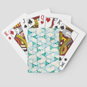 Abstrakter Retrohintergrund Spielkarten