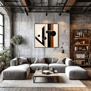 Abstrakter Rhythmus Poster