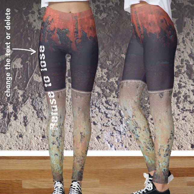 Abstrakter Rotharnrösten Leggings (Von Creator hochgeladen)
