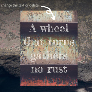 Abstrakter Rotharnrösten Postkarte