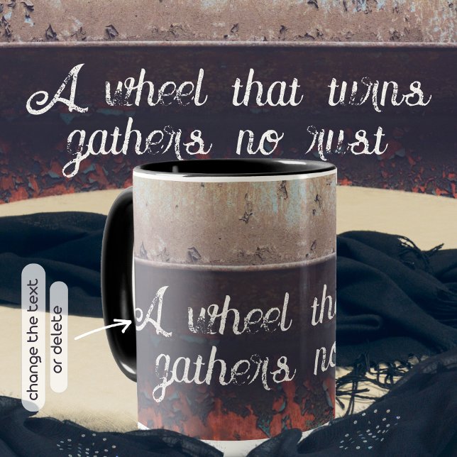Abstrakter Rotharnrösten Tasse (Von Creator hochgeladen)
