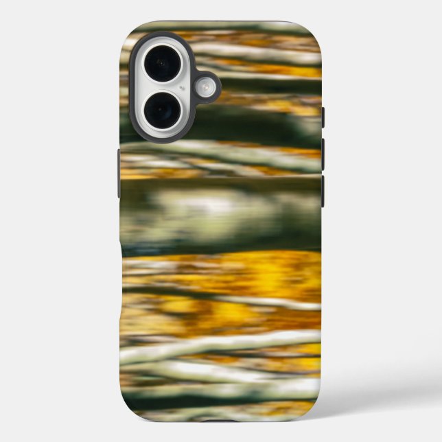Abstrakter Rückgang iPhone 16 Hülle (Rückseite)