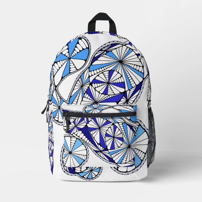 Abstrakter Rucksack für geometrisches Blut (Vorderseite)
