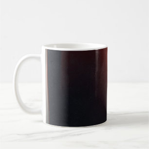 Abstrakter schwarzer Hintergrund. Fotoeffekt. Retr Kaffeetasse